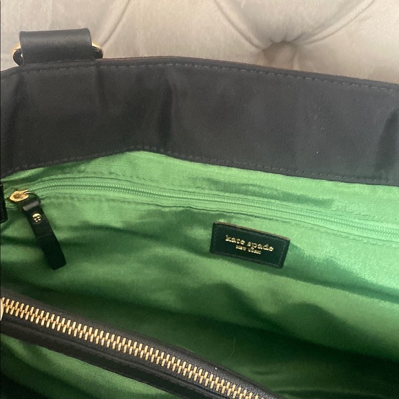 ♠️ Kate Spade Large Black Designer Tote Bag - Picture 7 of 12